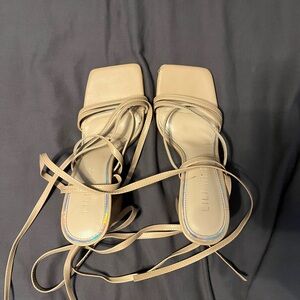 *WORN ONCE* Forever 21 Strappy Heels